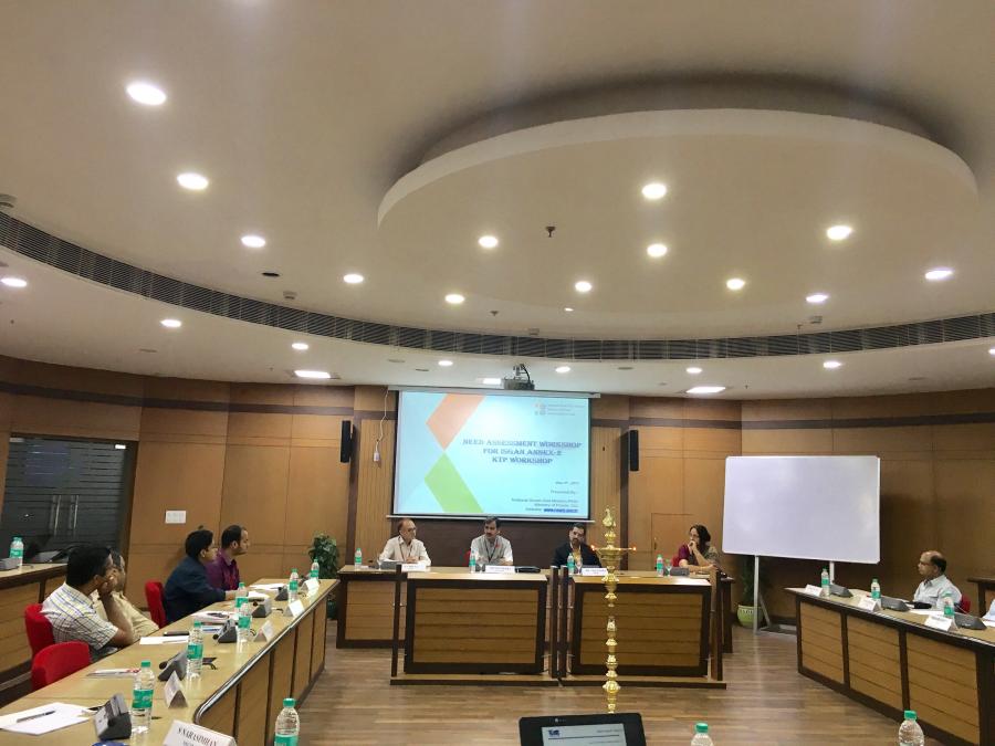 KTP Need Assessment Workshop of ISGAN, Gurgaon - 2017